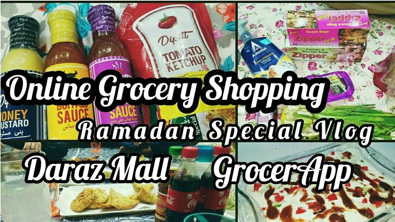 GrocerApp Daraz Mall Online Shopping Ramadan Special Lahori