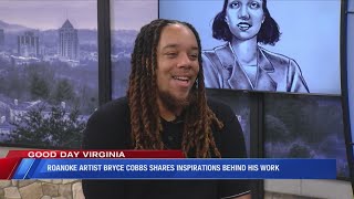 Roanoke artist Bryce Cobbs designer of Henrietta Lacks statue