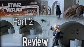 Star Wars 3.75 Deluxe Haslab Mos Eisley Cantina Review Part 2