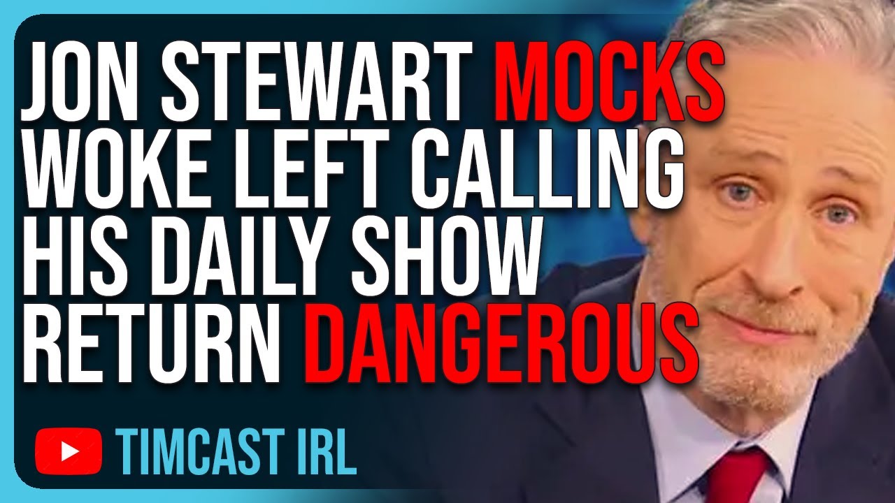 Jon Stewart MOCKS Woke Left Calling His Daily Show Return A Danger To Democracy