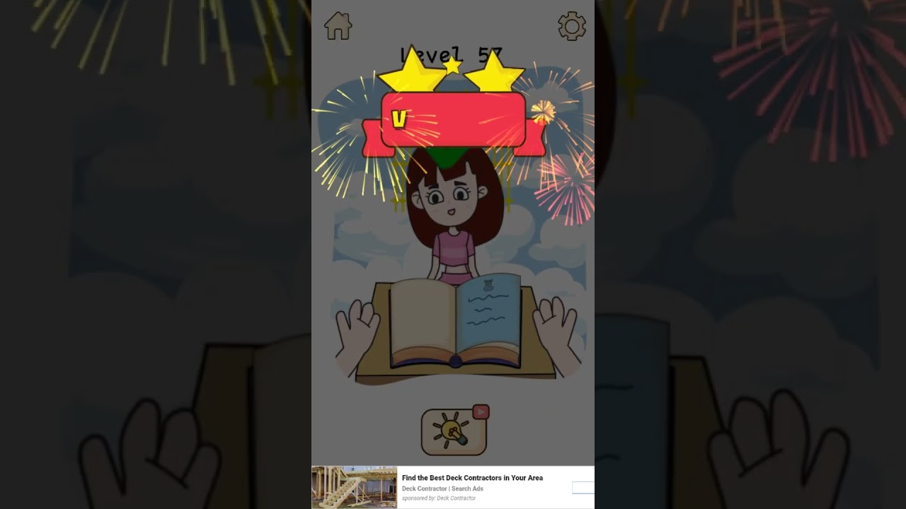 Naughty Brain Puzzle Tricky Level 57