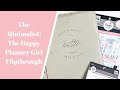 The Minimalist- Happy Planner Girl Flipthrough