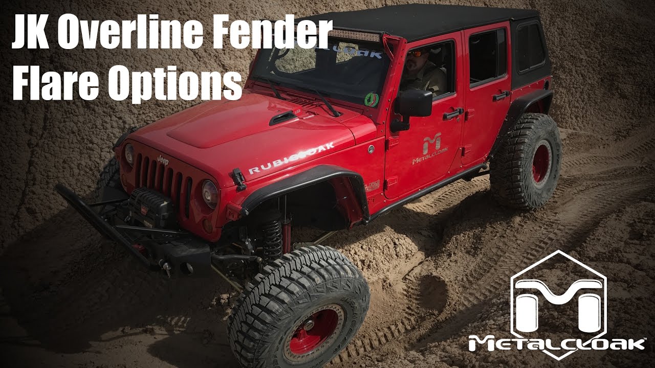 Introducing the MetalCloak JK Wrangler Overline Front Flare Options