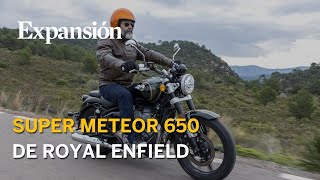 Super Meteor 650, Royal Enfield se sube al ‘custom’ de la vieja escuela