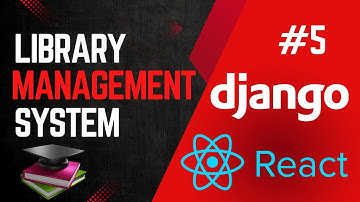 Library Management System using Django with React JS | Part 5 | Admin Login API