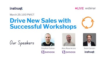 Creators Connect: Drive New Sales with Successful Workshops