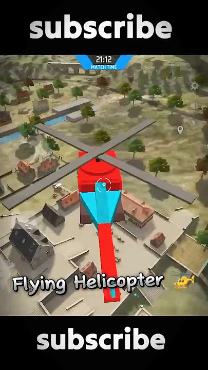 Flying Helicopter 🚁 #freefire #shorts