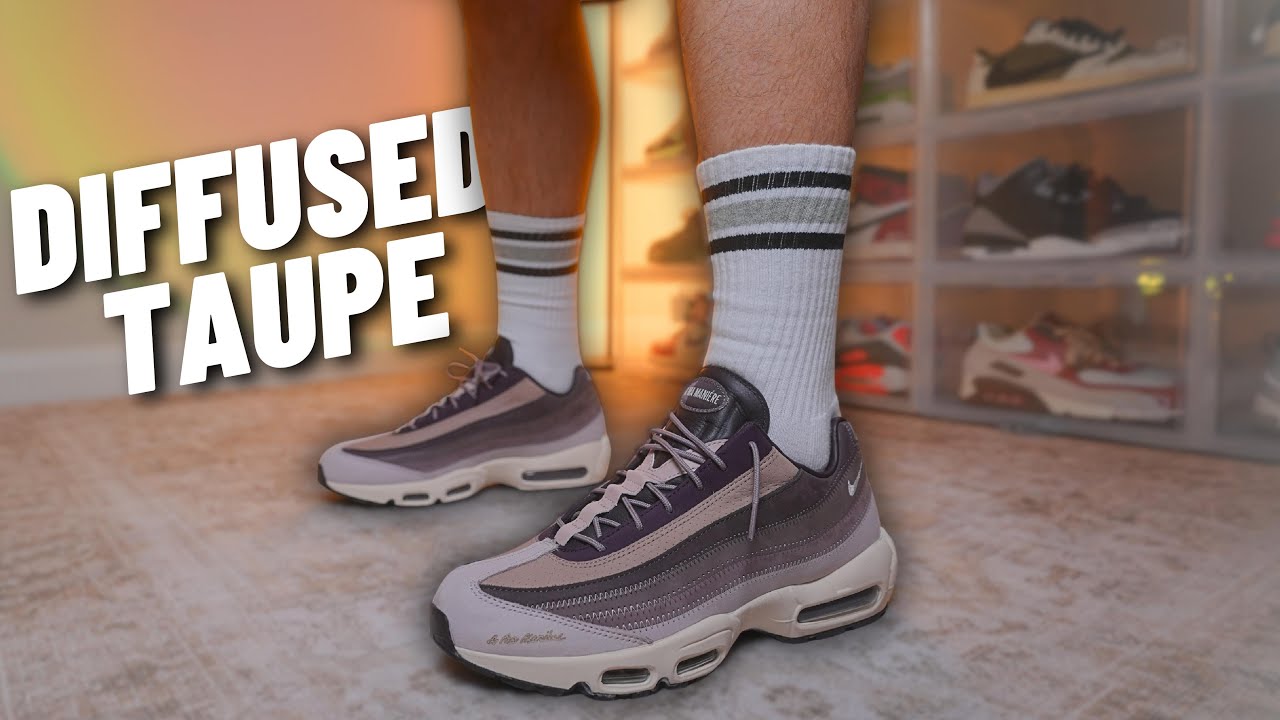 NIKE A Ma Maniere ☆ AIR MAX 95 SP 'Diffused Taupe' THE BEST ONE!? Nike A Ma Maniere Air Max 95 Diffused Taupe