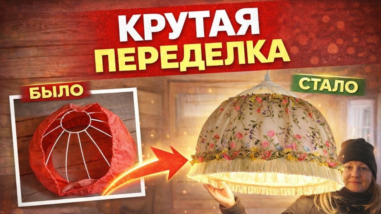 ИЗ ХЛАМА В ХИТ. РЕАНИМАЦИЯ СОВЕТСКОГО АБАЖУРА