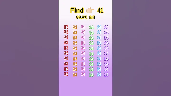 find the odd number 41 #puzzle #test #ढूंढो #iq #quiz