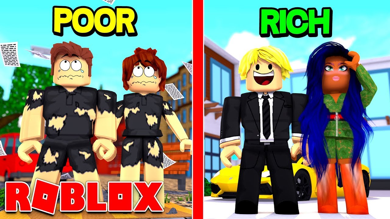 Poor Family Vs Rich Family Roblox Adopt Me Youtube - roblox videos poor and rich