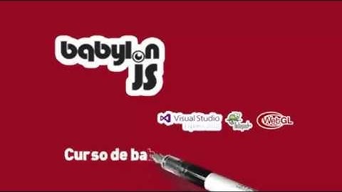 Curso babylon.js y webgl Preview vídeo 03 -Materiales, Rotación y Escala.