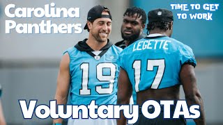 Voluntary OTAs Begin | Panthers Sign OLB Cam Gill and DE TJ Smith.| #carolinapanthers #2growls1roar