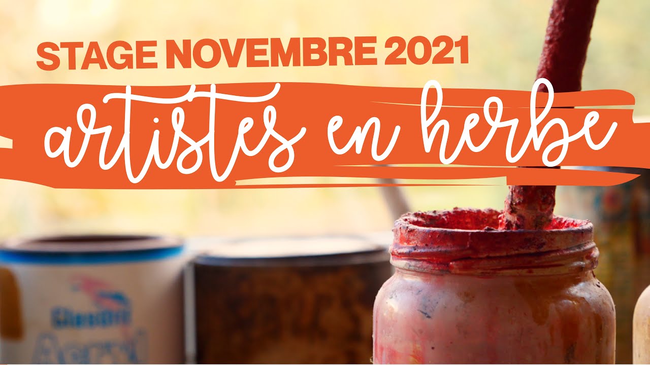 ARTISTES EN HERBE - Stage créatif pour enfants - Automne 2021 - YouTube