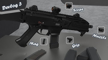 "Crafting the Ultimate Arsenal! 🔥 Weapon Customization Shop : Devlog 3"