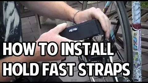 How To Install Hold Fast Straps
