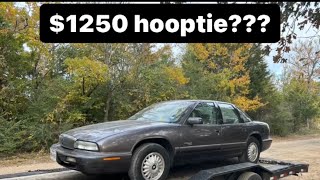 We Bought a 1995 Buick regal 3800 HOOPTIE!