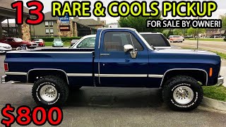 Cool & Rare! 13 Classic Trucks Found on Craigslist!