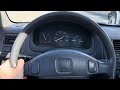 1997 Honda Civic EX Coupe Freeway Cruising