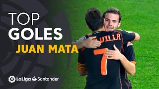 TOP 25 GOALS Juan Mata en LaLiga Santander