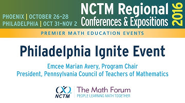 Philadelphia NCTM Regional 2016 Ignite Event