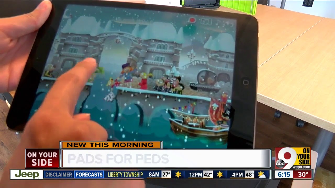 How iPads can help the sick kids staying at Children's Hospital