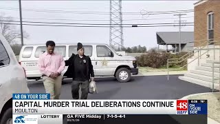Capital murder trial deliberations continue in Lawrence Co.