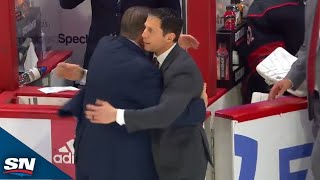 Rangers & Hurricanes Exchange Handshakes After Six-Game Series