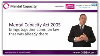 Mental Capacity Act Training DVD