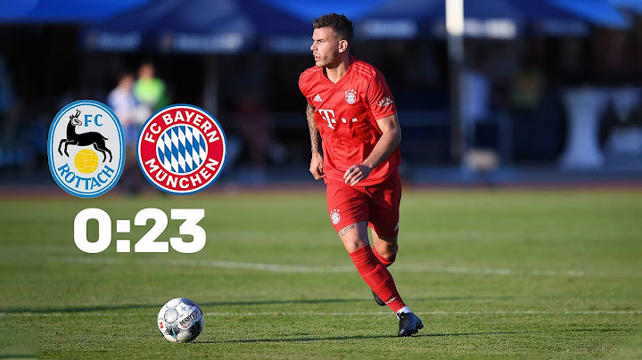 FC Rottach-Egern - FC Bayern München 0:23 | Volle Länge | Testspiel