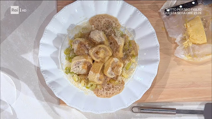 Canederli di patate e castagne su porro - È sempre mezzogiorno - 07/11/2022