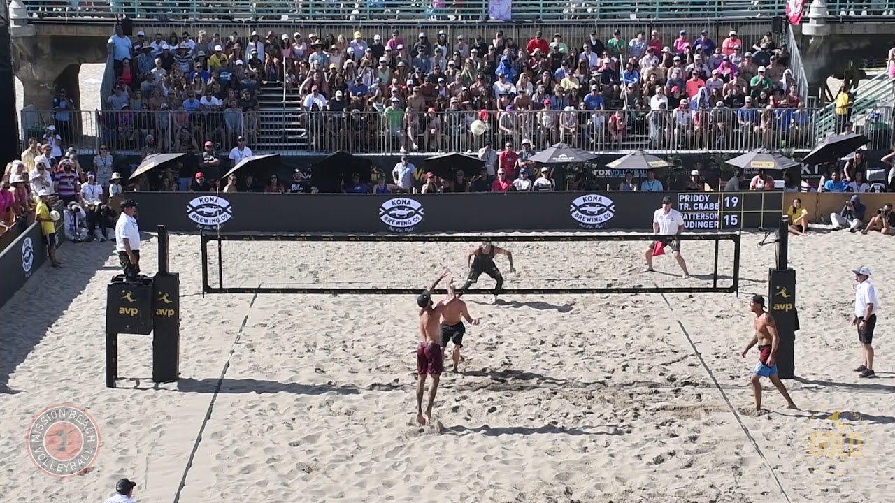 2019 AVP Manhattan Beach Open Mens Final Budinger & Patterson vs  Crabb & Priddy