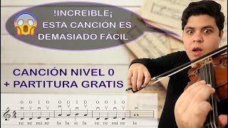 Canciones fáciles para violín Nivel 0 Parte 1 La Danza del Violín (la canción más fácil para violín)