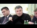 უკრაინის შს მინისტრმა მიხეილ სააკაშვილს წყლით სავსე ჭიქა ესროლა