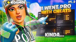 I Went PRO With Fortnite Cheats... Kinda screenshot 5