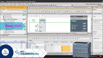 TIA Portal: Bit Rotation and Shifting