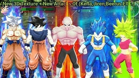 New DBZ TTT 3D Graphics Maps & Texture + Attacks New Style + BT-3 MOD Download!!!