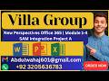 Villa Group New Perspectives Office 365 Modules 1-4 SAM Integration Project A #villagroup (SOLVED)