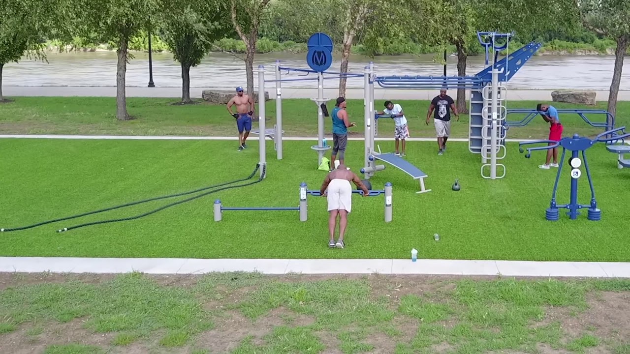 Outdoor Fitness Workout Kansas City Park with MoveStrong YouTube