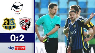 Doppel-Rot & strittige Schiri-Entscheidungen | Saarbrücken - Ingolstadt | Highlights 3. Liga 23/24