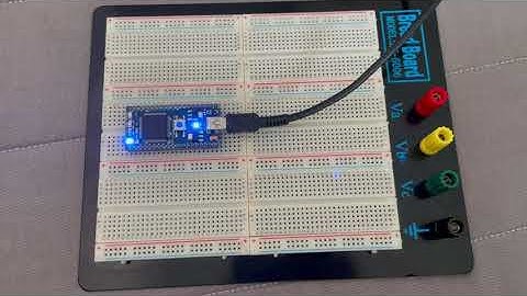 LED 1 and LED 4 Flashing of Mbed Microcontroller LPC1768