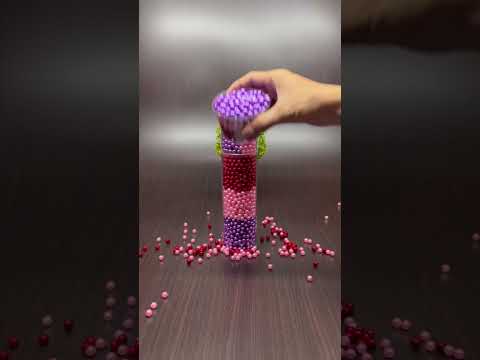 Can’t Stop Watching This – Reverse Beads Video ASMR 🔁 #satisfying #reverse #asmr
