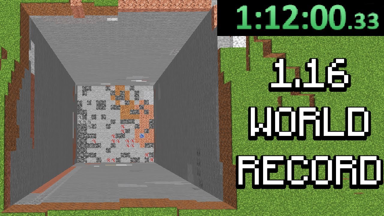 Minecraft 1.16 Speedrun [1:12] (WORLD RECORD) 