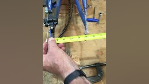 Fixing bent dropouts