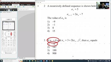 How to Generate Recursive Sequences using TI-Nspire