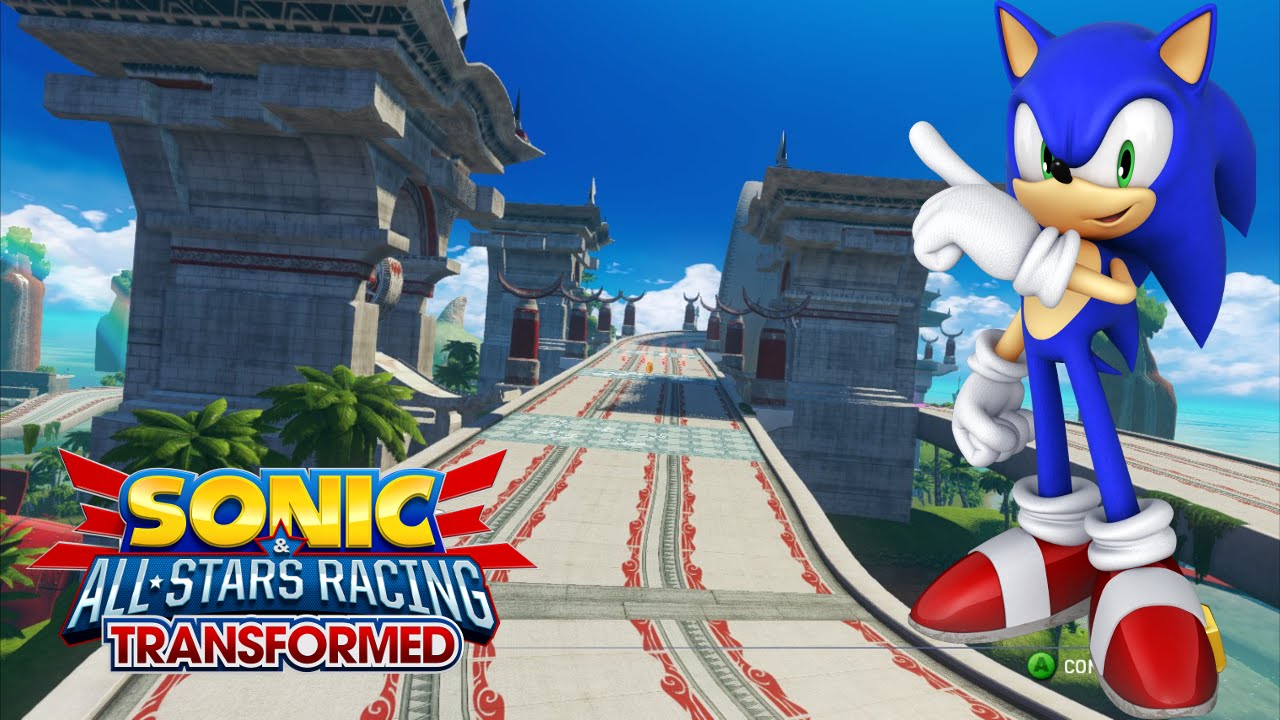 Sonic & All-Stars Racing Transformed [PC/Español]: Vista Oceánica (Ocean View) - Sonic