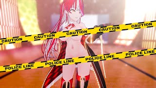 【Mmd R18 Hololive/4K】 Houshou Marine (宝鐘マリン)  ~ (Pubg Victory Dance 61) ~《Cute Wave Dance》~