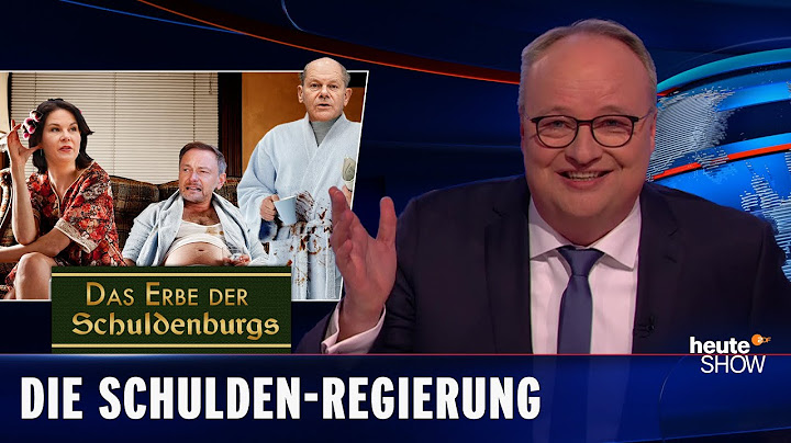 Ein Jahr Ampel: Krisen ohne Ende | heute-show vom 09.12.2022