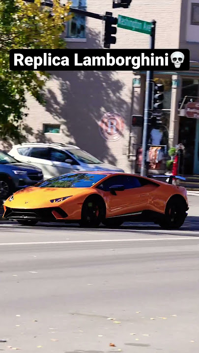 Replica Lamborghini Huracan 😳#lamborghini #huracan #cars #shorts