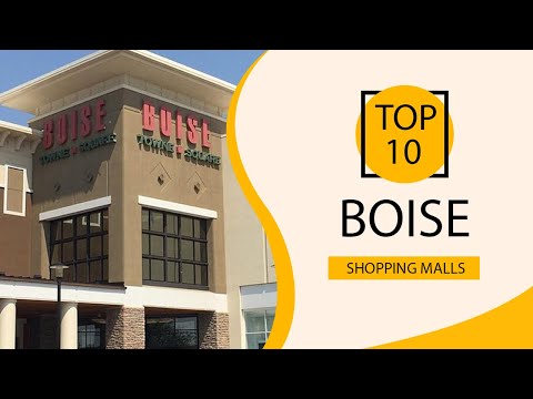 Vidéo: Shopping à Boise, Idaho